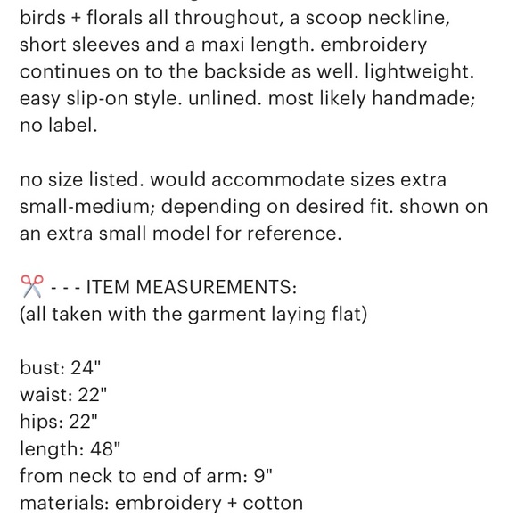 Gorgeous handmade pool coverup from Mexico - Picture 8 of 8